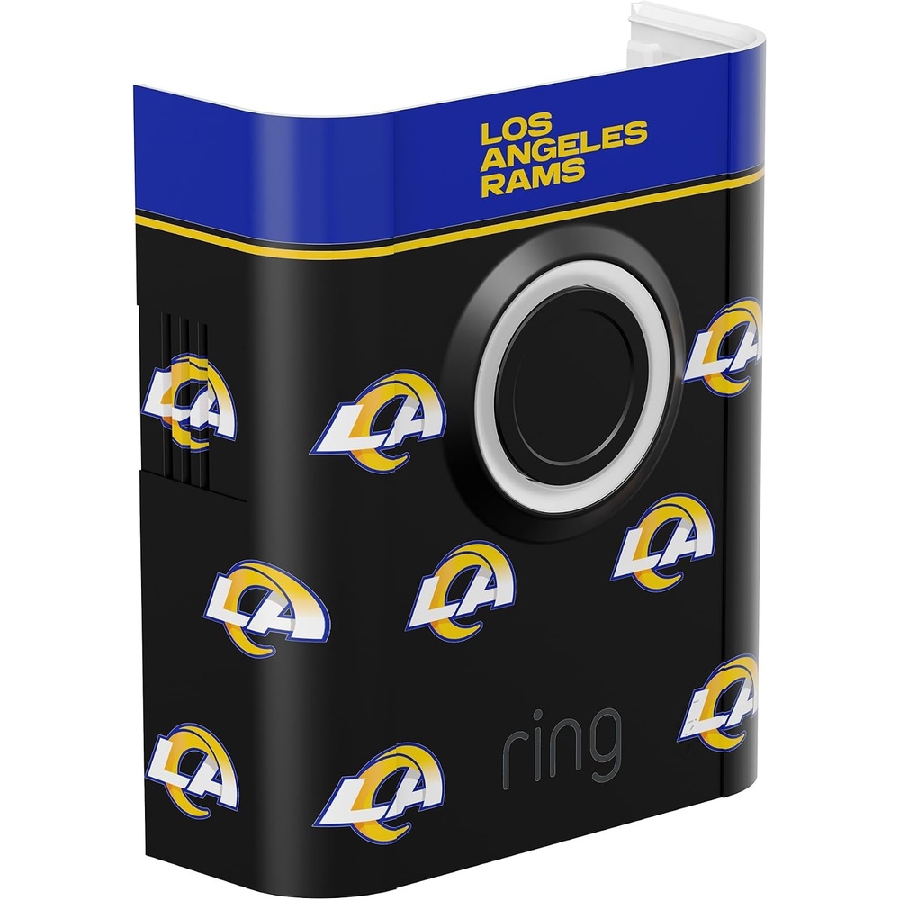 image:imageAllNew Limited Edition Official NFL Faceplate for Ring Doorbells  Video Doorbell 3 Video Doorbell 3 Plus Video Doorbell 4 Battery Doorbell Plus and Battery Doorbell Pro  Philadelphia EaglesLos Angeles Rams