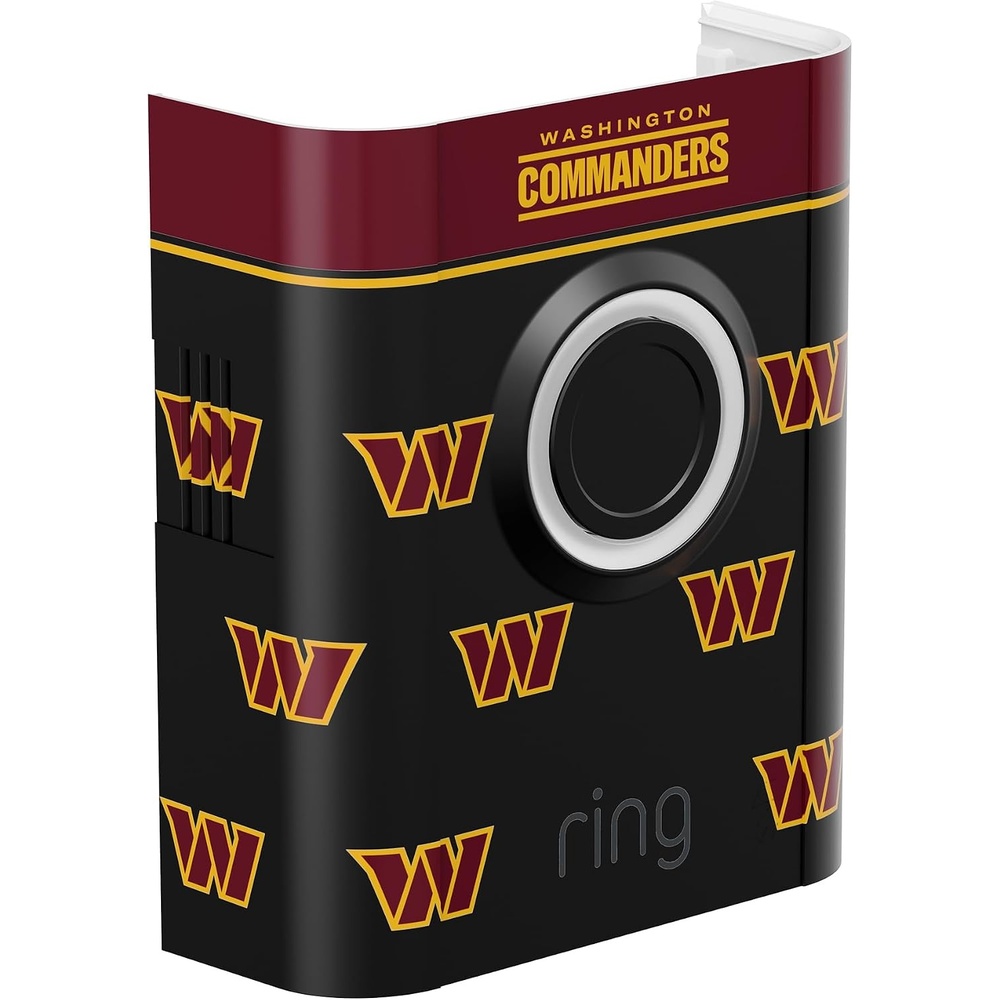 image:imageAllNew Limited Edition Official NFL Faceplate for Ring Doorbells  Video Doorbell 3 Video Doorbell 3 Plus Video Doorbell 4 Battery Doorbell Plus and Battery Doorbell Pro  Philadelphia EaglesWashington Commanders