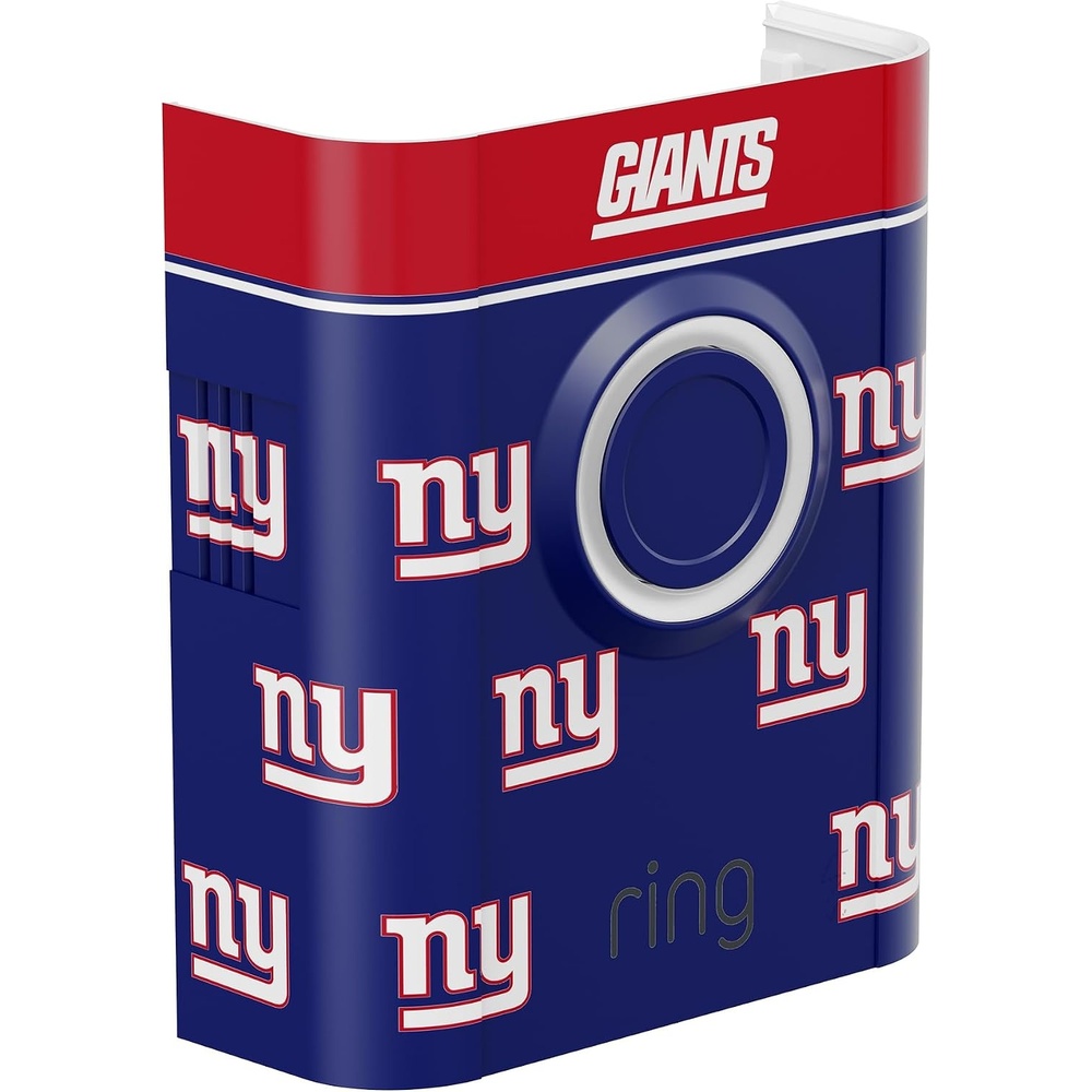 image:imageAllNew Limited Edition Official NFL Faceplate for Ring Doorbells  Video Doorbell 3 Video Doorbell 3 Plus Video Doorbell 4 Battery Doorbell Plus and Battery Doorbell Pro  Philadelphia EaglesNew York Giants