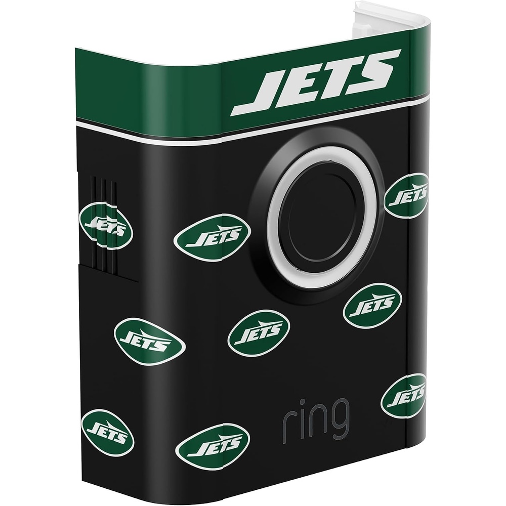 image:imageAllNew Limited Edition Official NFL Faceplate for Ring Doorbells  Video Doorbell 3 Video Doorbell 3 Plus Video Doorbell 4 Battery Doorbell Plus and Battery Doorbell Pro  Philadelphia EaglesNew York Jets
