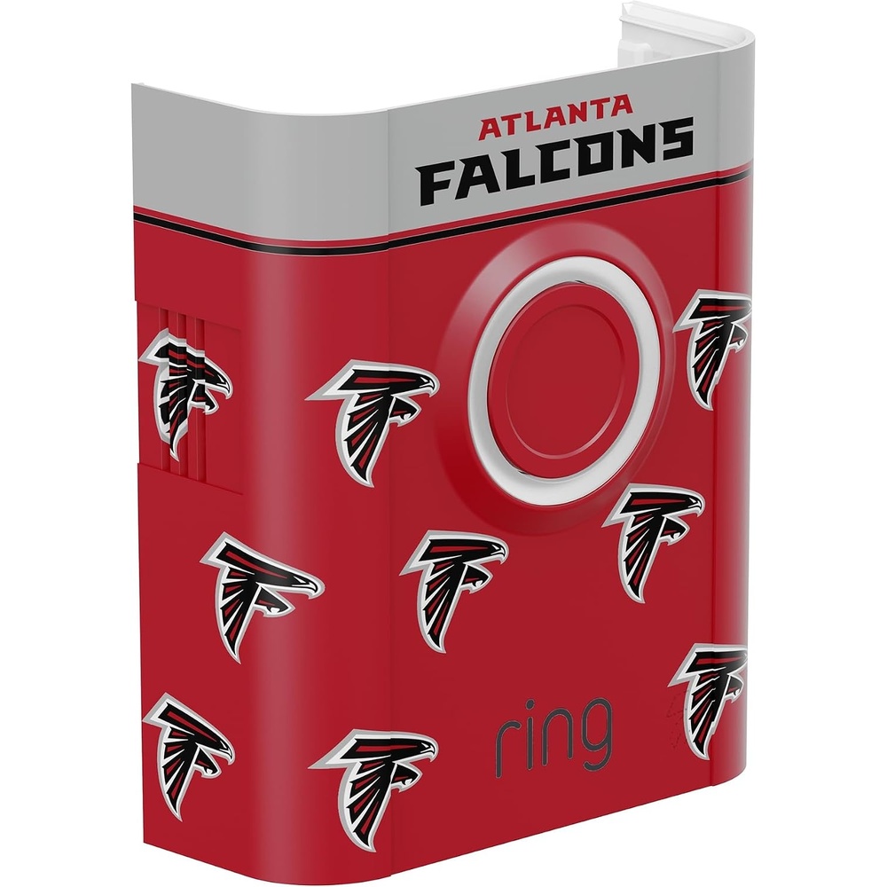 image:imageAllNew Limited Edition Official NFL Faceplate for Ring Doorbells  Video Doorbell 3 Video Doorbell 3 Plus Video Doorbell 4 Battery Doorbell Plus and Battery Doorbell Pro  Philadelphia EaglesAtlanta Falcons