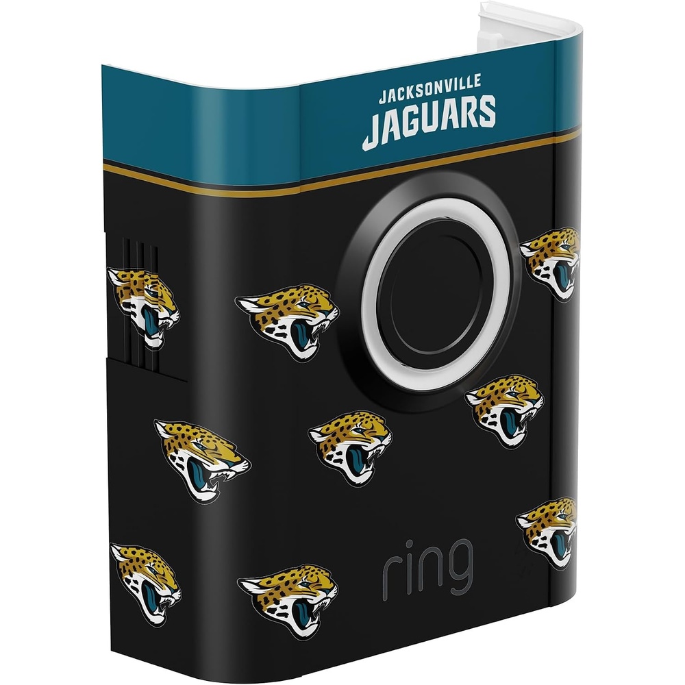 image:imageAllNew Limited Edition Official NFL Faceplate for Ring Doorbells  Video Doorbell 3 Video Doorbell 3 Plus Video Doorbell 4 Battery Doorbell Plus and Battery Doorbell Pro  Philadelphia EaglesJacksonville Jaguars