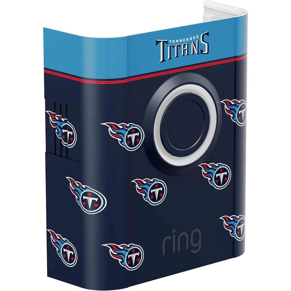 image:imageAllNew Limited Edition Official NFL Faceplate for Ring Doorbells  Video Doorbell 3 Video Doorbell 3 Plus Video Doorbell 4 Battery Doorbell Plus and Battery Doorbell Pro  Philadelphia EaglesTennessee Titans