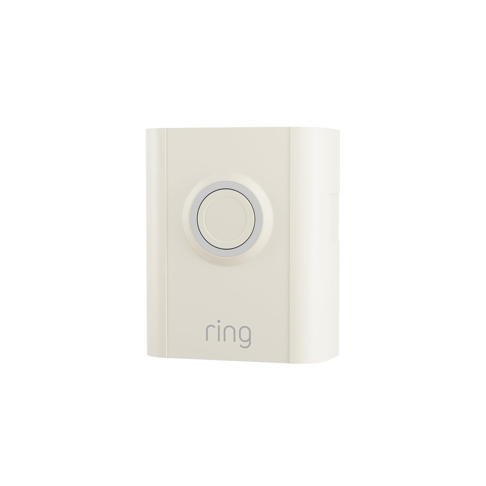 image:imageRing Interchangeable Faceplate for Doorbells  Video Doorbell 3 Video Doorbell 3 Plus Video Doorbell 4 Battery Doorbell Plus Battery Doorbell Pro  Galaxy Black06 Pearl White