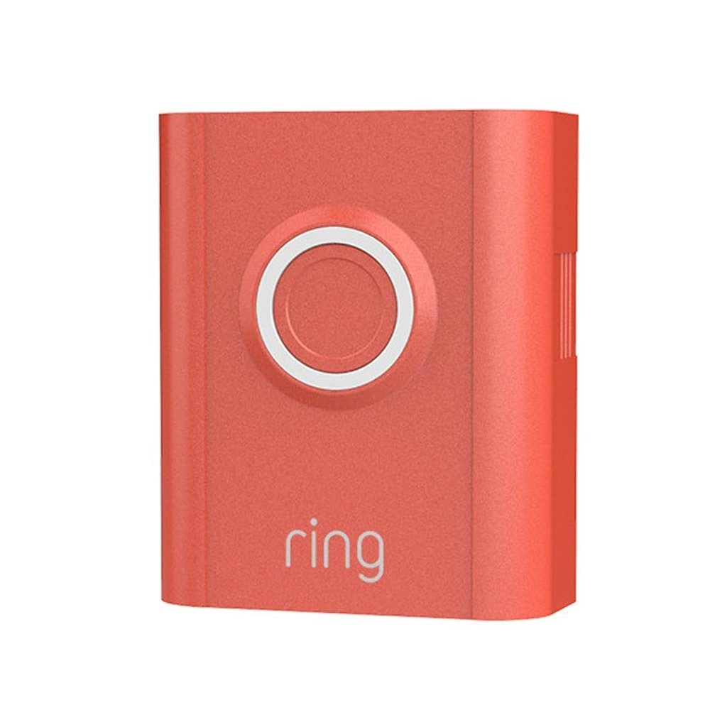 image:imageRing Interchangeable Faceplate for Doorbells  Video Doorbell 3 Video Doorbell 3 Plus Video Doorbell 4 Battery Doorbell Plus Battery Doorbell Pro  Galaxy Black13 Fire Cracker