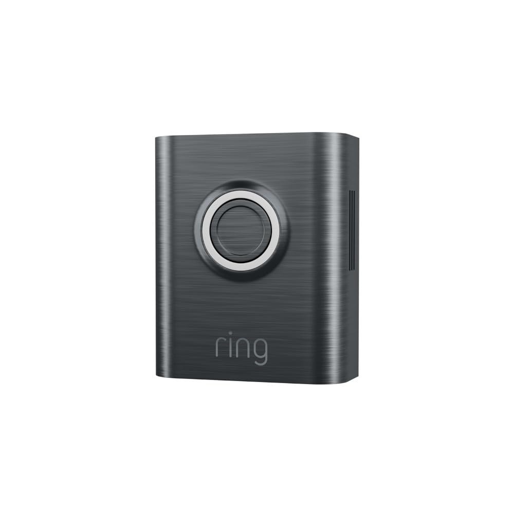 image:imageRing Metallic Interchangeable Faceplate for Doorbells  Battery Doorbell Plus Battery Doorbell Pro  Brushed GraphiteBrushed Graphite