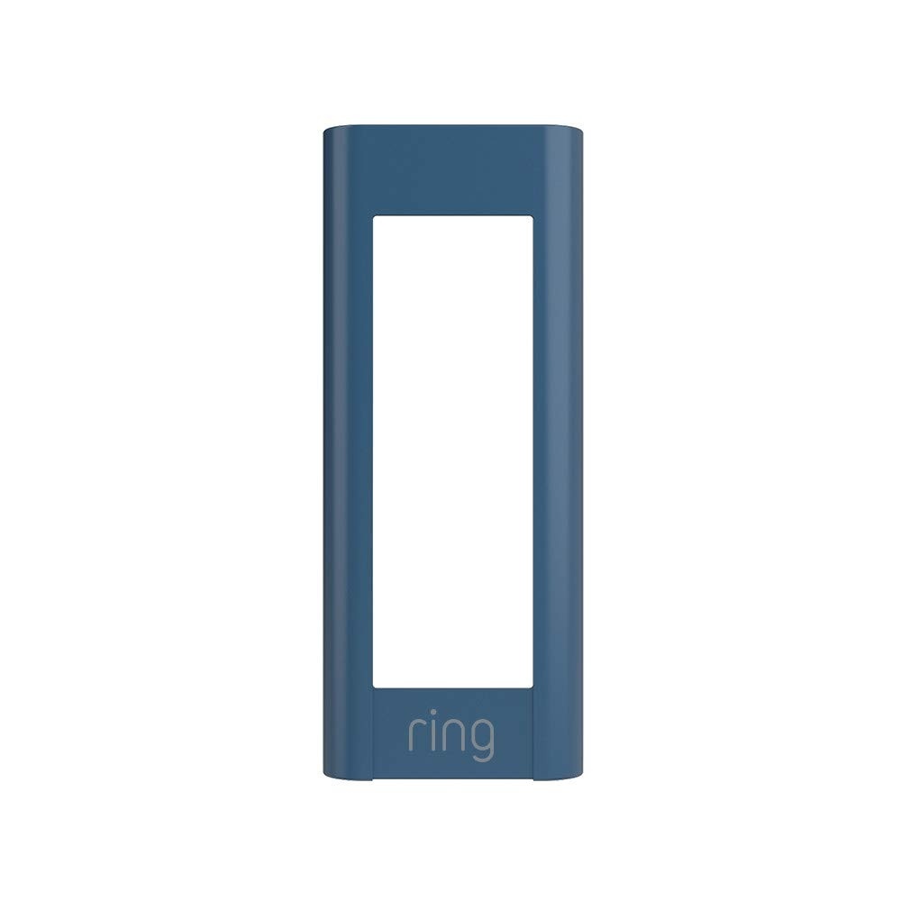 image:imageRing Wired Doorbell Plus Video Doorbell Pro Faceplate  Blue MetalNight Sky