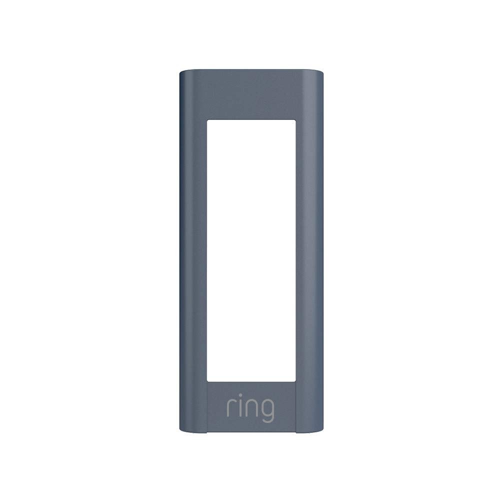 image:imageRing Wired Doorbell Plus Video Doorbell Pro Faceplate  Galaxy Black 1 CountBlue Metal