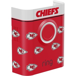 All-New Limited Edition, Official NFL Faceplate for Ring Doorbells – Video Doorbell 3, Video Doorbell 3 Plus, Video Doorbell 4, Battery Doorbell Plus, and Battery Doorbell Pro | Philadelphia Eagles(Kansas City Chiefs)