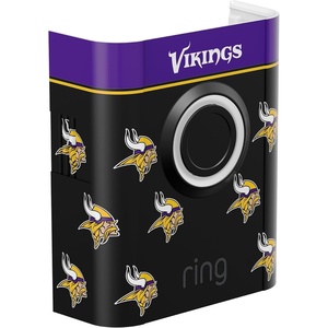 All-New Limited Edition, Official NFL Faceplate for Ring Doorbells – Video Doorbell 3, Video Doorbell 3 Plus, Video Doorbell 4, Battery Doorbell Plus, and Battery Doorbell Pro | Philadelphia Eagles(Minnesota Vikings)