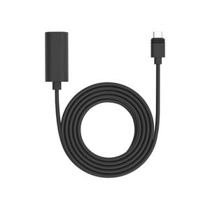 Ring 10 ft USB-C Extension Cable for USB-C Solar Panels and Cameras – White I Compatible with Solar Panel, Small Solar Panel, Stick Up Cam Pro, Spotlight Cam Plus, Spotlight Cam Pro.(Black)