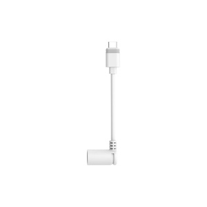 Ring Barrel Plug to USB-C Adapter for USB-C Cameras and Barrel Plug Solar Panels – Black I For Solar Panel (1st Gen), Super Solar Panel, Stick Up Cam Pro, Spotlight Cam Plus, Spotlight Cam Pro(White)