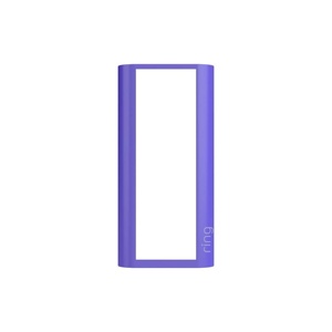 Ring Peephole Cam Faceplate – Blue Metal(Neon Purple)