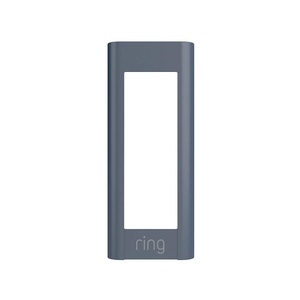 Ring Wired Doorbell Plus (Video Doorbell Pro) Faceplate – Galaxy Black, 1 Count(Blue Metal)