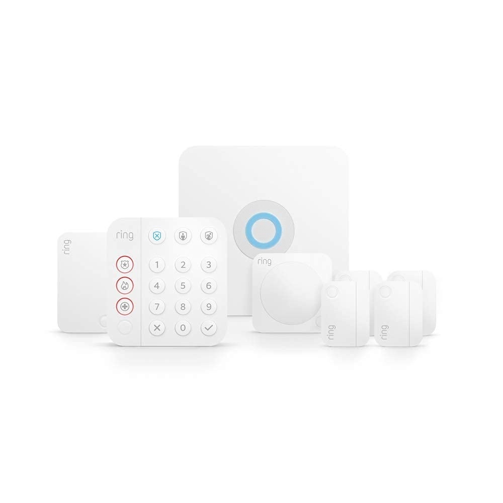 image:imageRing Alarm 8Piece Kit with Outdoor Cam Plus Battery and Ring Battery Doorbell