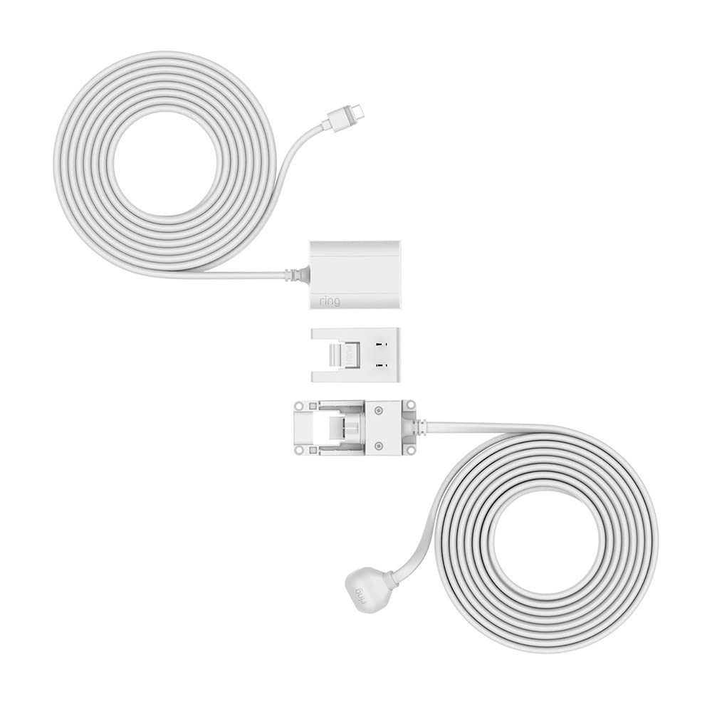 image:imageRing IndoorOutdoor Power Adapter USBC for Outdoor Cam Plus Stick Up Cam Pro Spotlight Cam Plus Spotlight Cam Pro  BlackWhite
