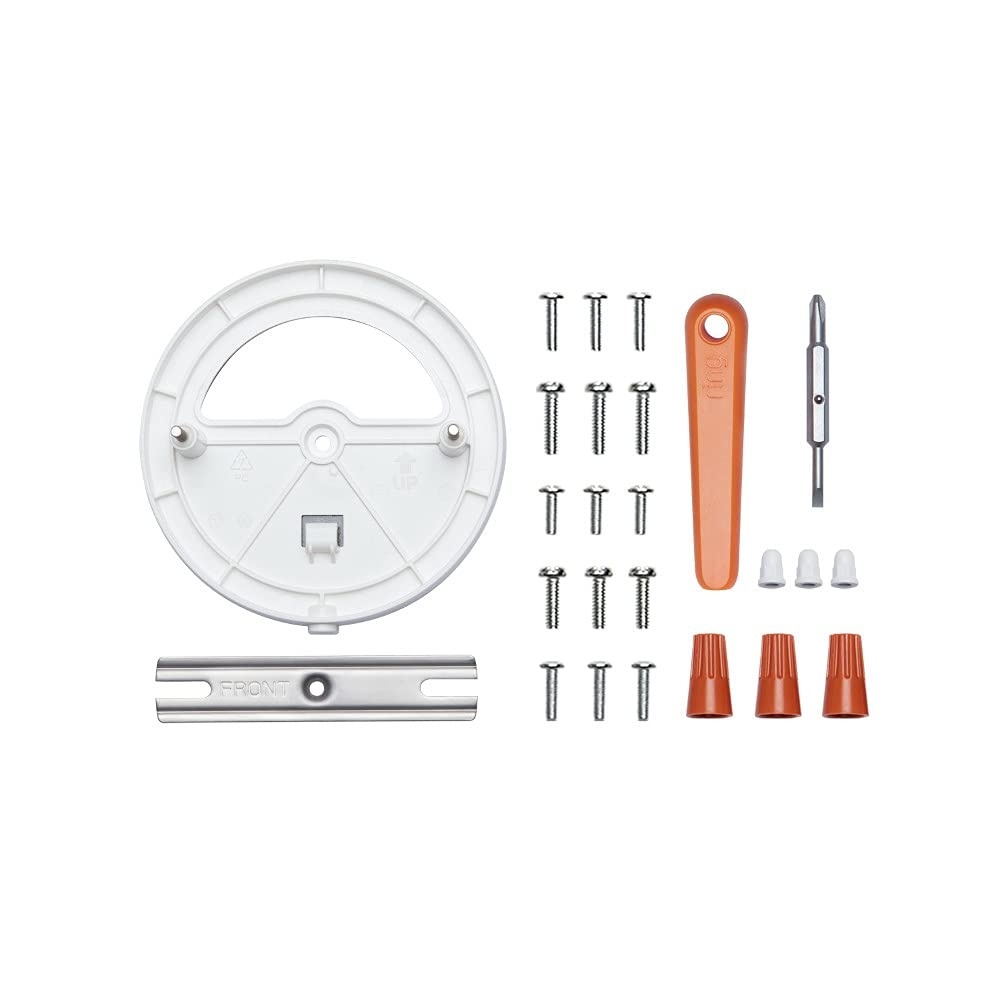 image:imageRing Spare Parts Kit for Floodlight Cam Wired Pro WhiteWhite