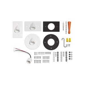 Hardwired Kit for Ring Spotlight Cam Wired – White(White)