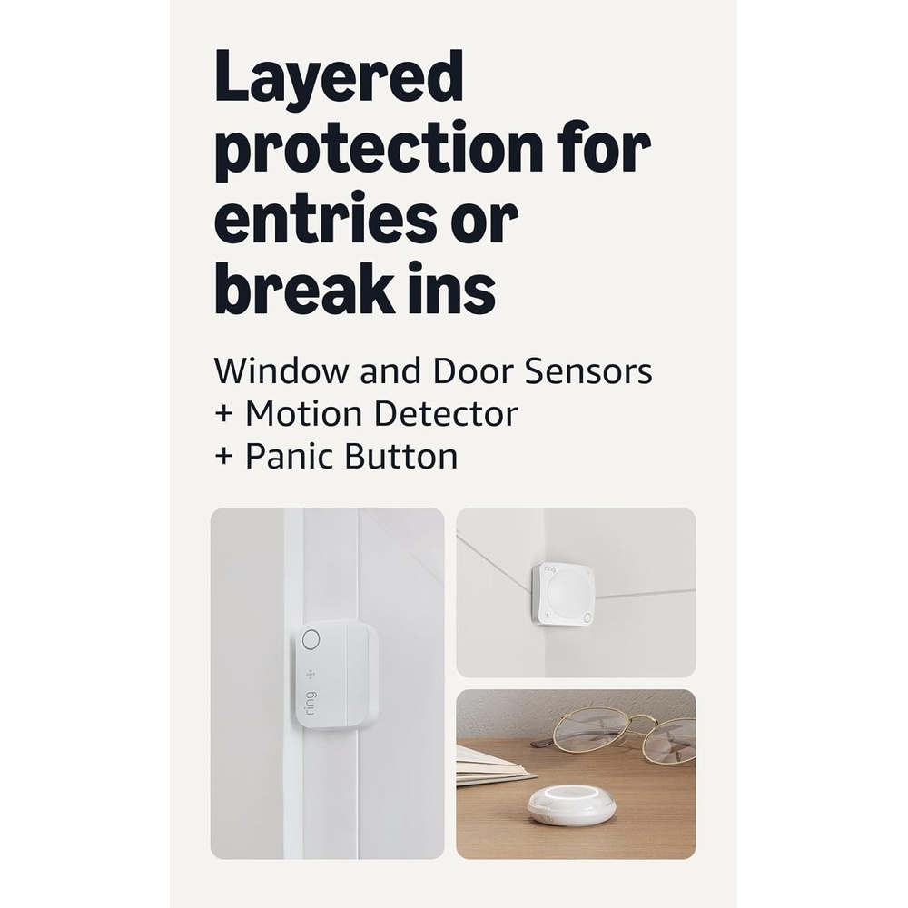 image:image4 Window and Door Sensors newest model with Motion Detector newest model and Panic Button newest model